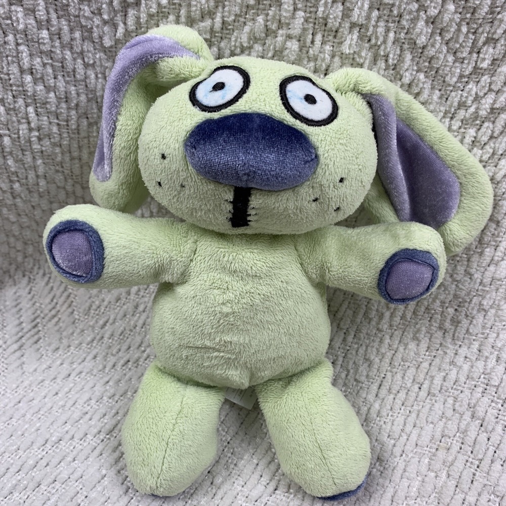 Yottoy Knuffle Bunny Mo Willems Plush 12" Toy Green Rabbit Stuffed Animal